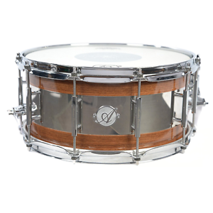 Acoutin Custom 6.5” x 14” Grey Ironbark Snare Drum
