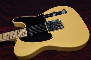Fender American Vintage '52 Telecaster Electric Guitar Butterscotch 032308
