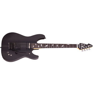 Schecter DJ Ashba Carbon Grey Signature Guitar NEW Sustainiac FR + Free Gig Bag