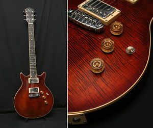 Greco domestic guitar MRn-150TGE (TIGER EYE) mahogany back maple top F/S JAPAN