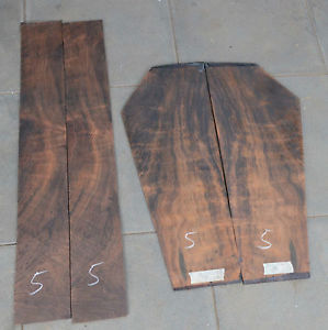 Brazilian Rosewood (Dalbergia nigra) backs and sides for accoustic guitar