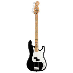 Fender Standard Precision Maple Fingerboard Electric Bass Black - 0146102506