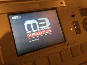 Korg M3 61-Key Workstation with Latest Firmware (2.0.5) and XPanded Soundset