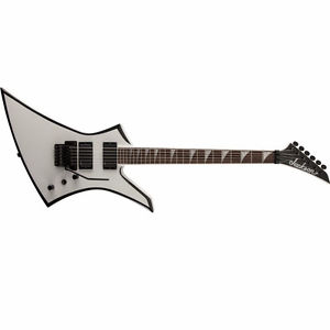 JACKSON KEXMG Kelly Electric Guitar Rosewood Fretboard White Finish w/ Black Bev