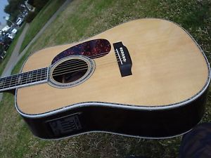 2009 Martin D-45 Acoustic Electric w/ Fishman Prefix Premium Blend