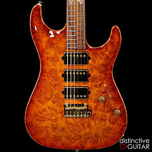 BRAND NEW SUHR CUSTOM STANDARD DISTINCTIVE SELECT HAND PICKED 1 PIECE BURL MAPLE