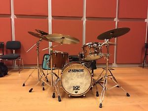 Batteria Sonor SQ2, modello Jazz Bubinga