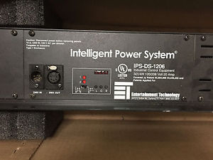 Intelligent Power Systems IPS DS-1206 DMX Dimmer 6 Circut Stage Lighting Dimmer
