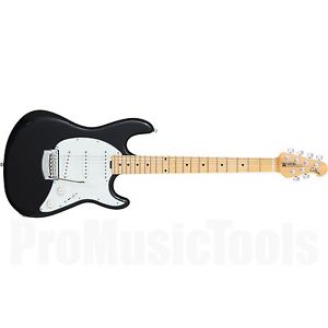 Music Man USA Cutlass Guitar BK - Black *NEW* modern classic silhouette stingray