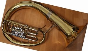 LACKIERTES F Helikon Tuba AMATI Mensur CERVENY CHL621  LACQUERED F Helicon