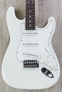 Suhr Classic Pro SSS Electric Guitar, Olympic White, Rosewood Board, SSCII