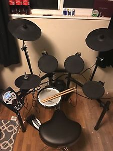 Roland V-Drums TD-11K Bundle: Drum Throne, Kick Pedal, Drumsticks Included!