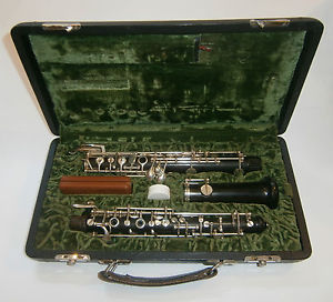 Antique German professional Instrument Theo Markardt Erlbach OBOE / full set