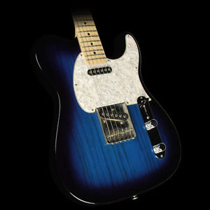 Used 2002 G&L ASAT Classic Electric Guitar Blue Burst