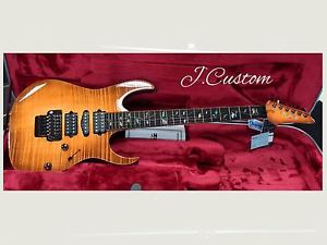 IBANEZ J-Custom RG 8570Z BBE-Bright Brown Rutile-Limited Edition-Wie Neu!!