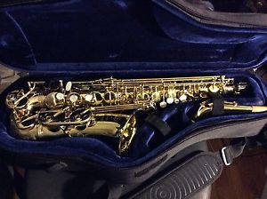 $ALE A+NEAR MINT Selmer Paris Alto Saxophone Super Action Series III and Pro Tec