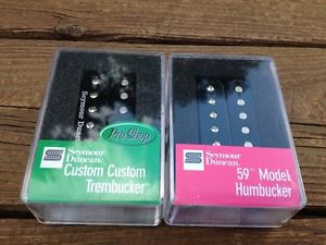 NEW Seymour Duncan TB-11 Custom Custom And SH-1N 59 Humbucker Pickup Set Black