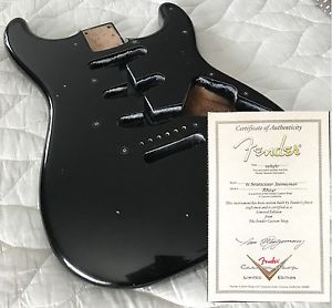 Fender Custom Shop Stratocaster Body, Willcutt 62 Black BLK Journeyman Relic