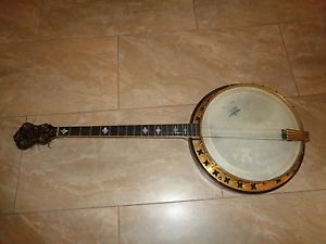 Vintage Epiphone Recording 1926 B Tenor Stathopoulo 4 String Banjo