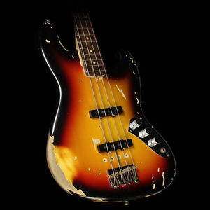 Fender Custom Shop Jaco Pastorius Tribute Jazz Bass Guitar 3-Tone Sunburst