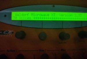 Waldorf Microwave XT 30 Keyboard