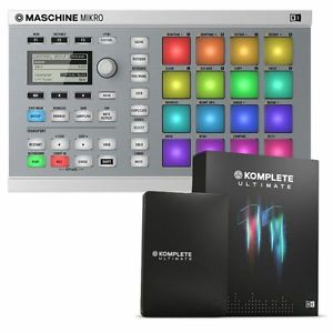 Native Instruments Maschine Mikro MkII Groove Production Studio (white) With ...