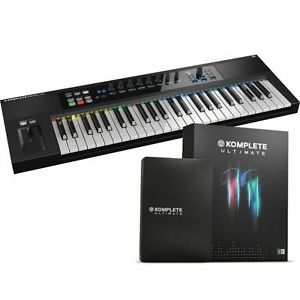 Native Instruments Komplete Kontrol S49 Keyboard + Komplete 11 Ultimate Upgra...