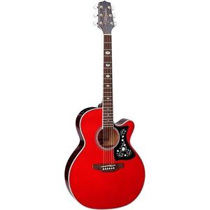 Takamine GN75CE WR NEX Cutaway Acoustic-Electric Guitar, Wine Red, GN75CEWR