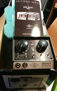 UNIVERSAL AUDIO SOLO 610 TUBE MICROPHONE PREAMP