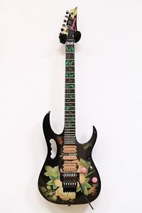 Ibanez JEM77FP Black Made in Japan Rare E-Guitar Free Shipping