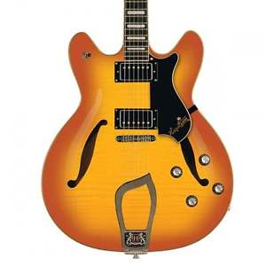 Hagstrom Viking Deluxe - Amber Sunburst - End Of Line