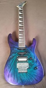 Jackson DK2 Dinky Eerie Dess Swirl Guitar with Bill Lawrence L500XL