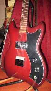 Vintage 1964 Guild S-50 Jet Star Electric Guitar w/ Original Hard Case NICE!