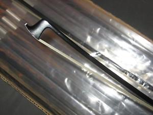 50pcs high quality black  carbon fiber violin bows 4/4