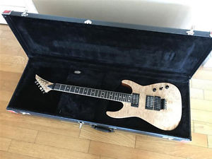 Jackson USA MAHQ Soloist SL2H Natural Quilted Maple Top Neck Thru All Mahogany