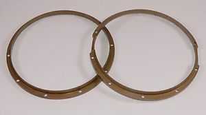 TAMA BELL BRASS HOOPS (VERY RARE). 1st Generation 80's premium condition