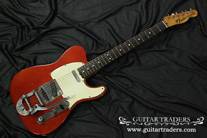 Fender 1969 Telecaster "Candy Apple Red with Factory Bigsby" Used  w/ Hard case