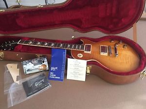 Gibson 2016 T LP Standard Plus Top Honeyburst W/C and case candy