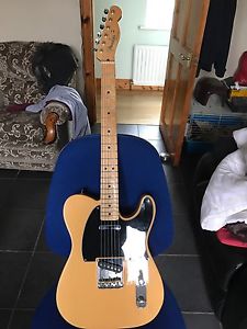 Fender Telecaster Baja With hard case and strap,strap locks.