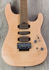Charvel Guthrie Govan HSH Flame Maple Signature Guitar, Roasted Flame Maple