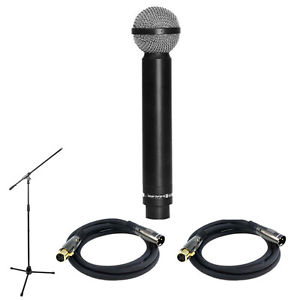 BeyerDynamic Legendary Hypercardioid Double Ribbon Microphone w/ Stand Bundle