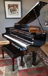 Baby grand piano