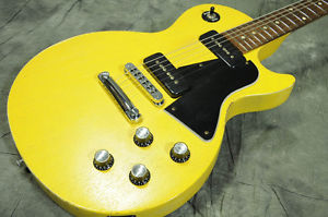 Gibson Les Paul Junior Special Faded Worn Yellow, Electric guitar, m1258