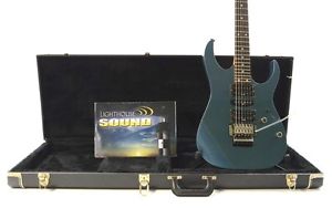 2002 Ibanez RG570 Electric Guitar - Metallic Blue w/Case