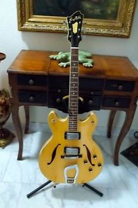 Vintage 1975 Hagstrom Viking with rare Humbucking Pickups