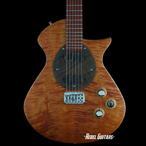 Malinoski Guitars Gypsy #296 Hand-Built & Painted Boutique Flame Maple Guitar