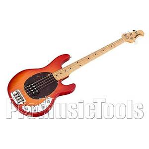 Music Man USA Stingray 4 CB - Cherry Burst MN * LIKE NEW * musicman bass