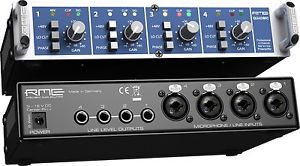 New RME Audio QuadMic II / 4-channel Mic Preamp