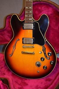 Gibson Vintage 1968 ES-345 Stereo Electric Guitar Vintage Sunburst