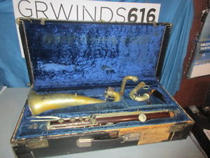 Selmer paris wood contra alto clarinet